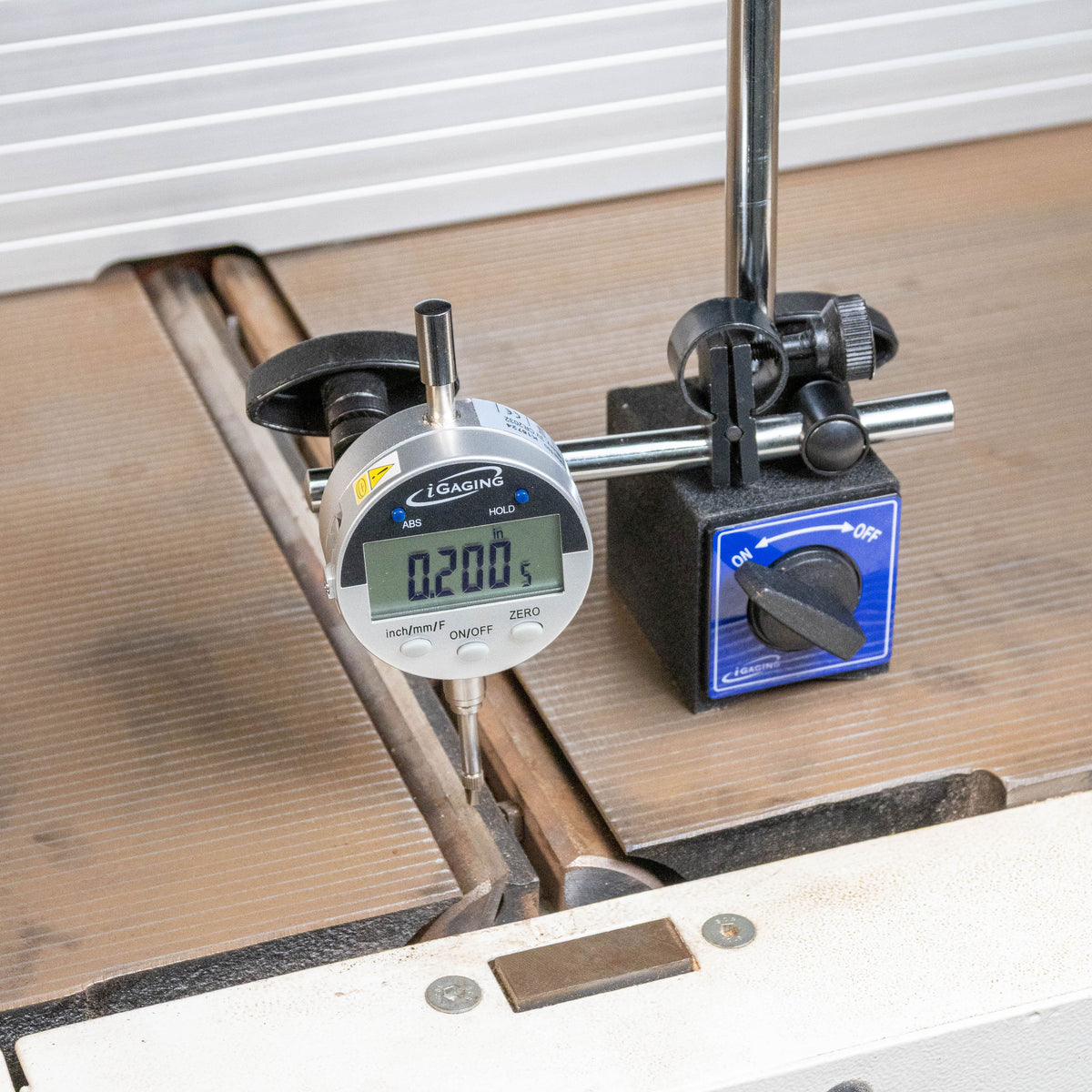 Base magnética para indicador digital o de cuadrante Infinity Tools