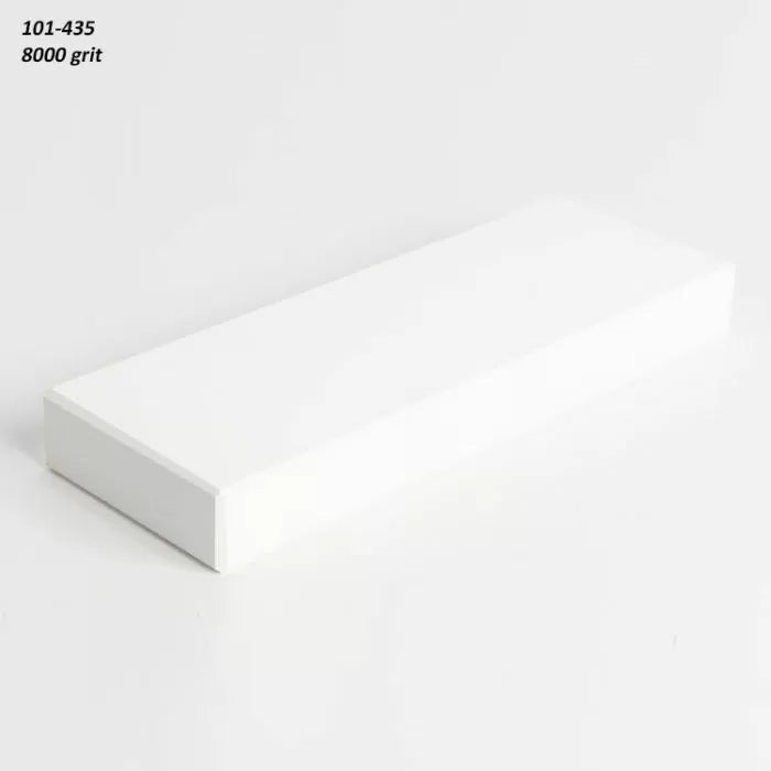 8000 grit sharpening stone rectangular white block for woodworking blade honing