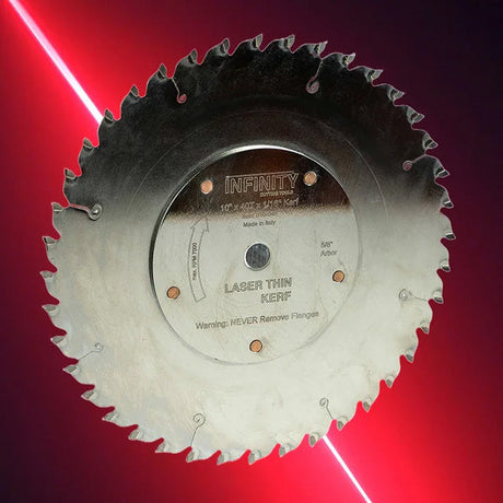 The Game-Changing 1/16"-Kerf Laser-Thin Table Saw Blade