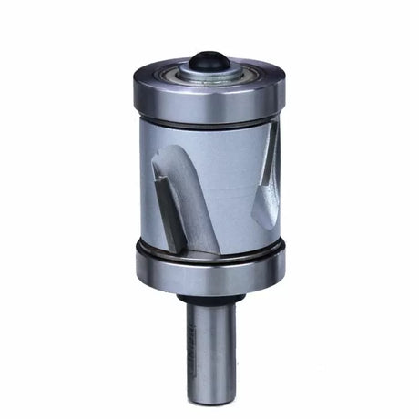 Infinity flush trim router bit with top and bottom bearings