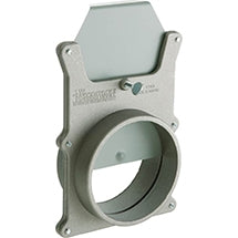 Aluminum dust collection blast gate fitting