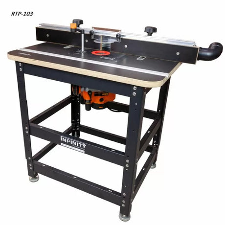 Infinity RTP-103 router table package with fence, stand and router
