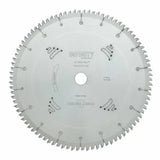 12-inch miter saw blade with 90 teeth and 1-inch arbor, precision woodworking tool