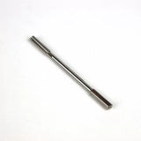 Metal threading tap tool for woodworking on a white background