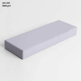 Rectangular 3000 grit sharpening stone for woodworking tool blade honing