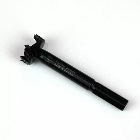 FAMAG Bormax Forstner bit for woodworking on white background