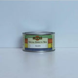 Tin of Liberon Special Effects Wax black for woodworking finishing