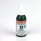 Mixol universal tinting paste bottle, grass green color, woodworking colorant
