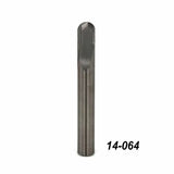 Solid carbide upcut spiral router bit with part number 14-064 on white background