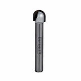 Round nose router bit for woodworking set against a white background
