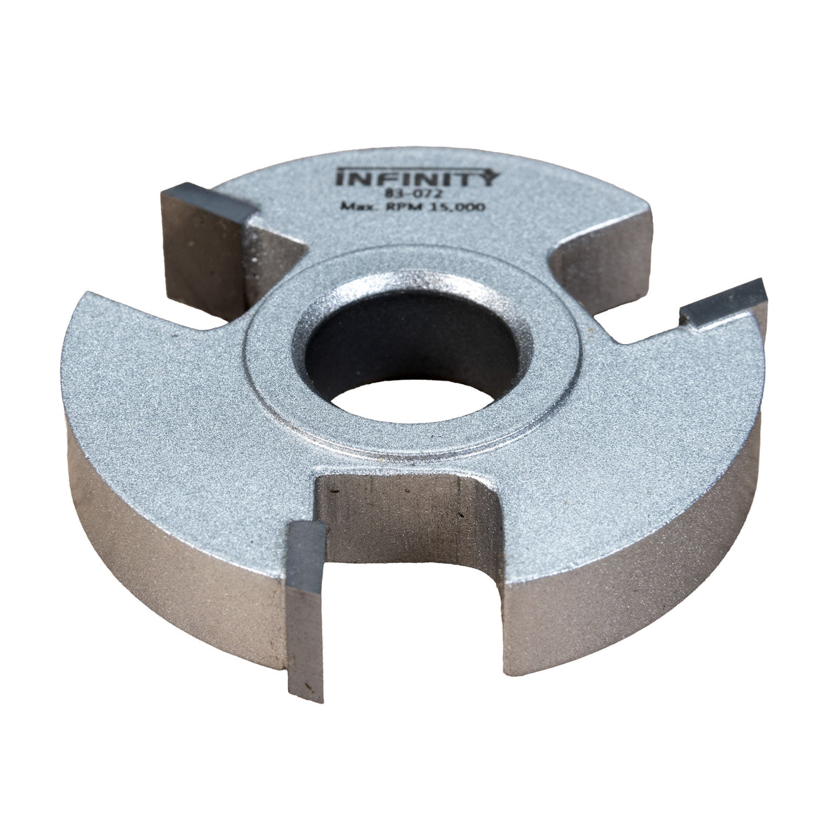 A shaper cutter component on a white background.