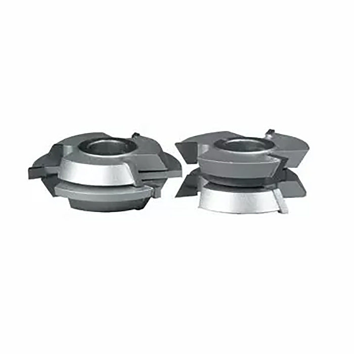 Stacked dado blade set for woodworking, steel circular saw blades with chippers.