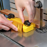 Use the featherboard on the bandsaw!